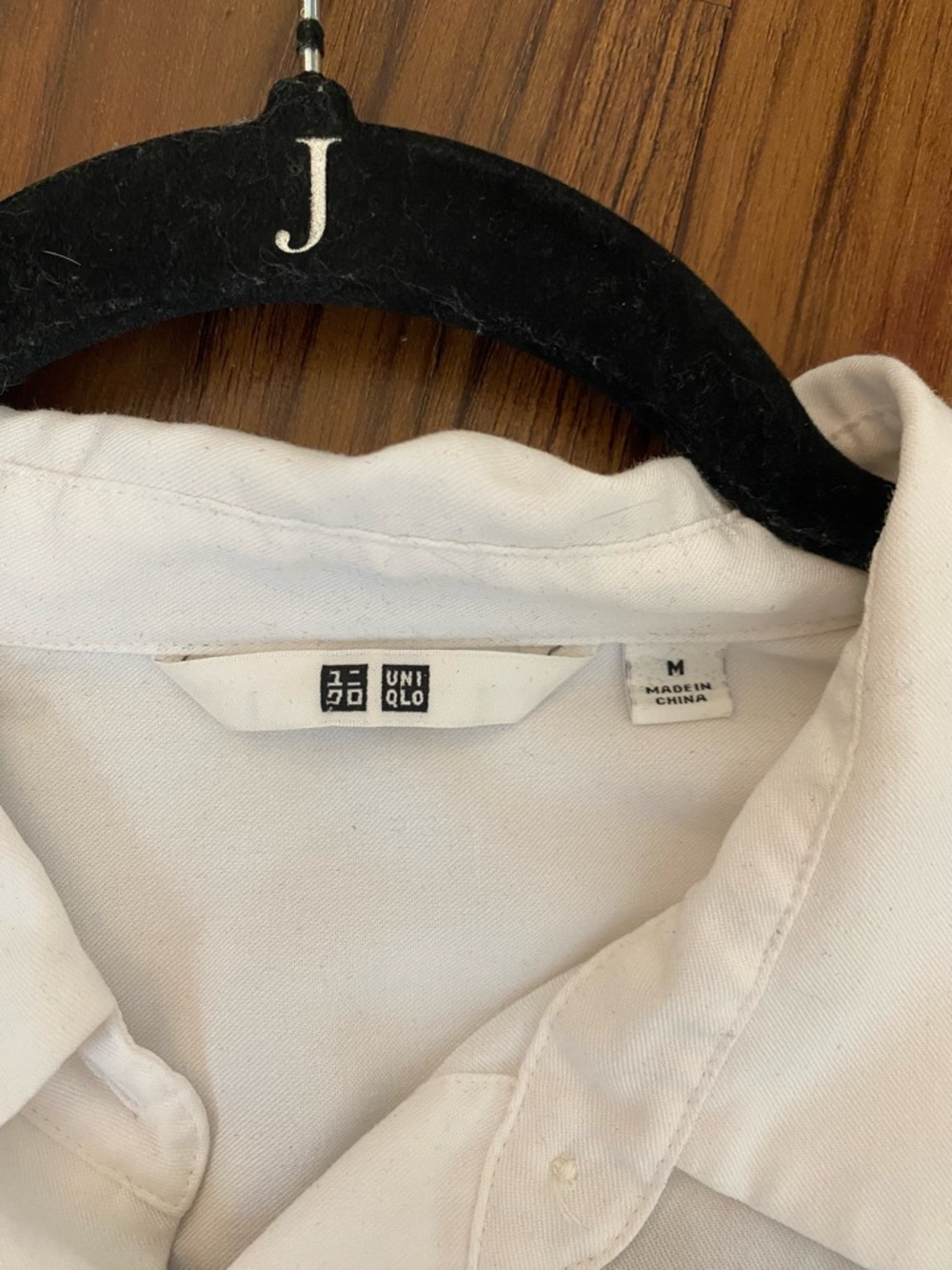 Uniqlo White Rayon Blouse - Picture 4 of 6